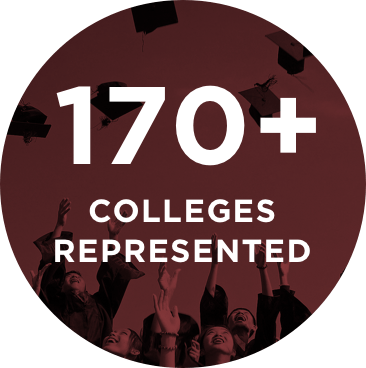 170+ Colleges Represented
