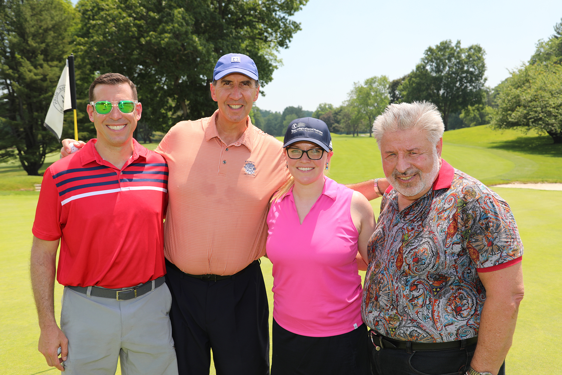 Sponsors from Henry Schein, Inc: David Kochman, A.J. Caffentzis, Hallie Johnston, and Steve Kess