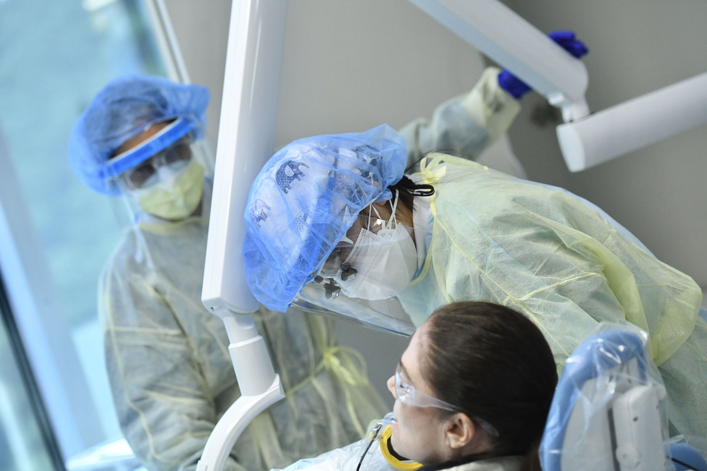 Students at Touro Dental Health adapt to new PPE