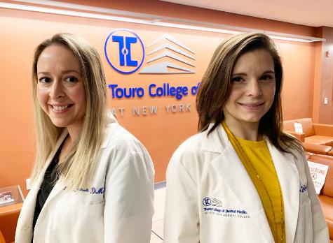 Two female professors from Touro College of Dental Medicine