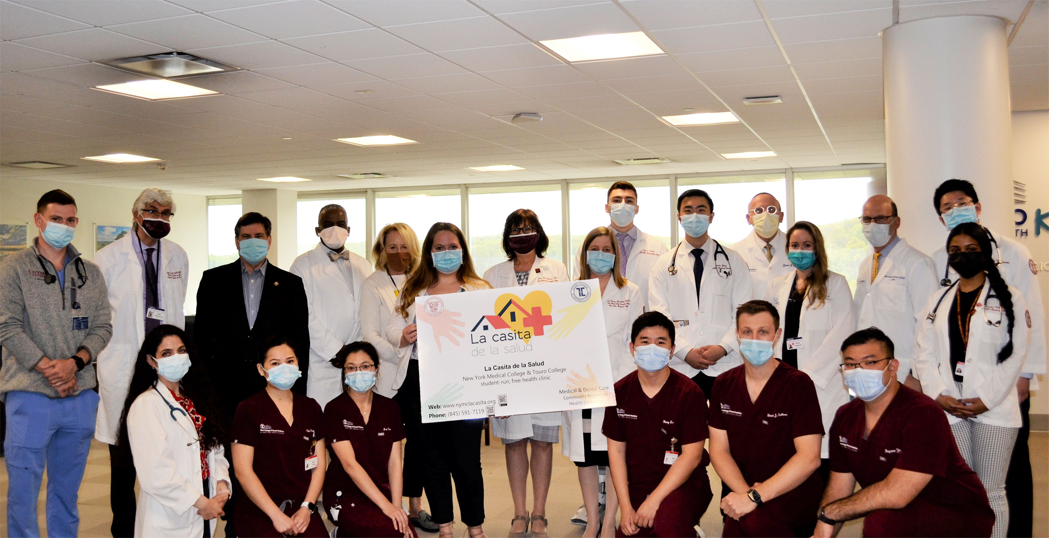 NYMC and TCDM students and faculty partner to deliver free medical and dental services