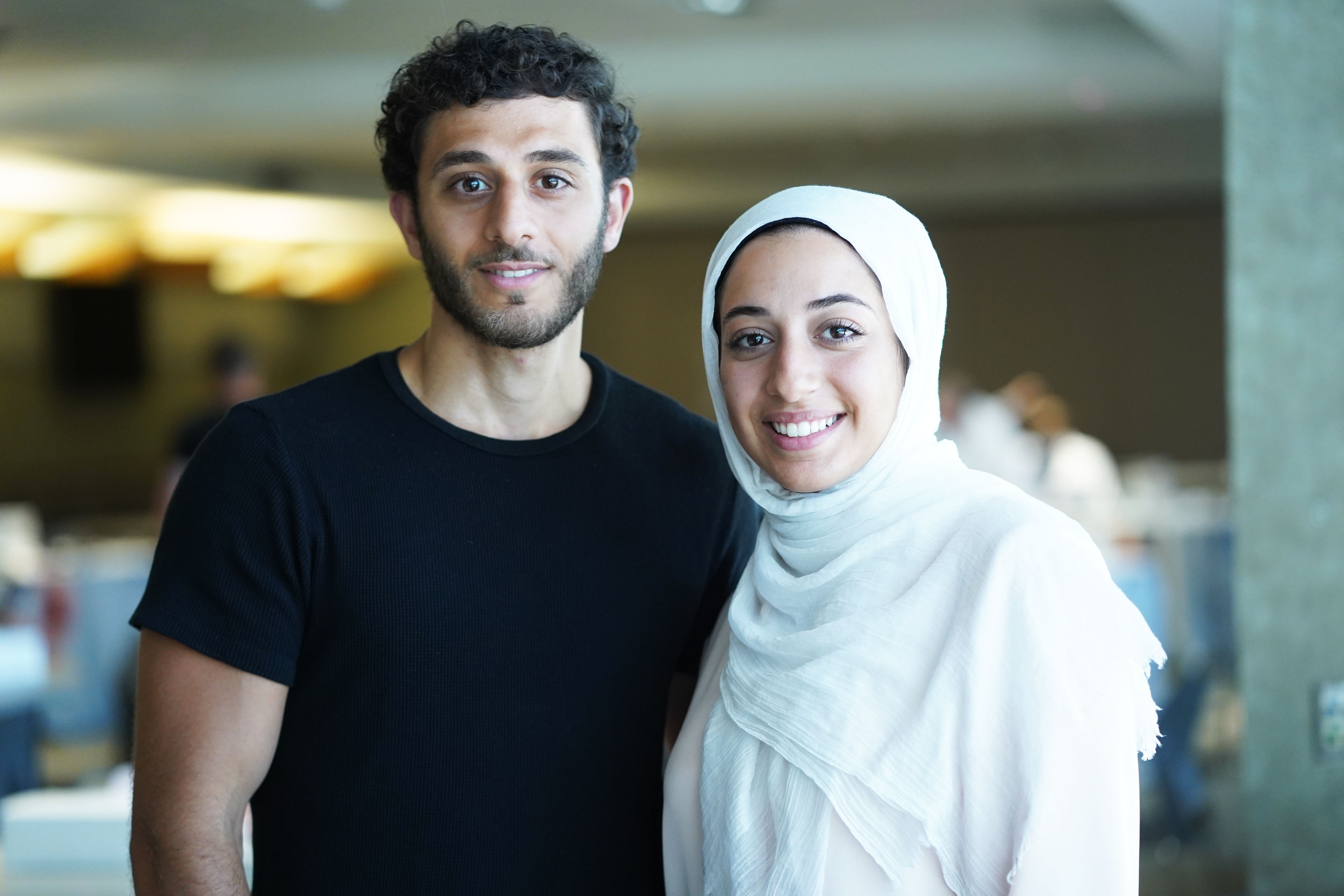Siblings Jawad and Deema Tamimi, Class of 2024